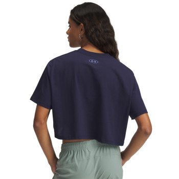 Under Armour UA Script Boxy Crop SS 