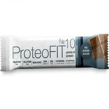 PROTEOFIT NO.10 Proteinska čokoladica  - Chocolate 35g 