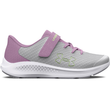 Under Armour Girls' Pre-School UA Pursuit 3 AC Big Logo Running Shoes 