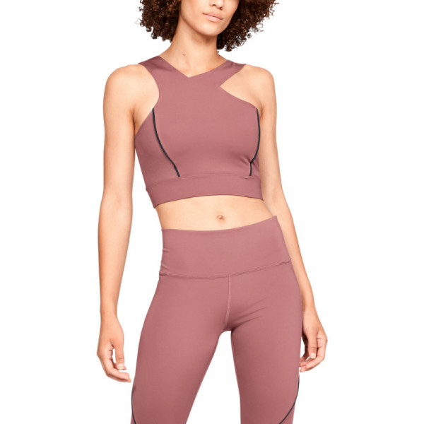 Under armour top misty crop top
