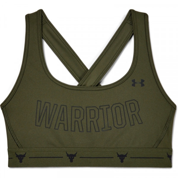 Women's Project Rock Armour® Mid Crossback Warrior Sports Bra 