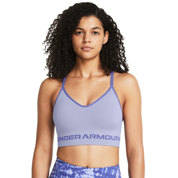 Under Armour Women's UA Seamless Low Long Sports Bra 