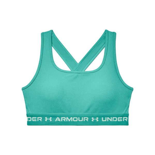 Under Armour Women's Armour® Mid Crossback Heather Sports Bra 