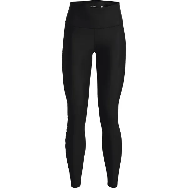 Under Armour Women's HeatGear® Armour No-Slip Waistband Branded Full-Length Leggings 