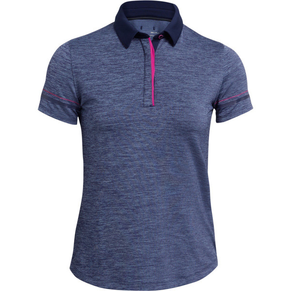 Under Armour Women's UA Zinger Heathered Short Sleeve Polo