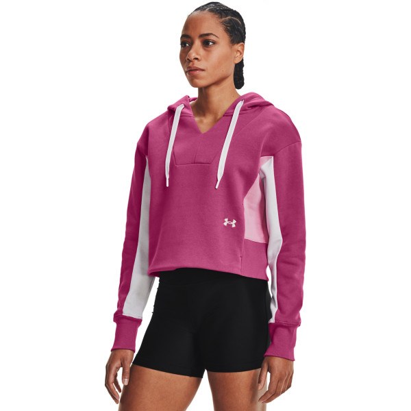Under Armour Women's UA Rival Fleece Embroidered Hoodie 