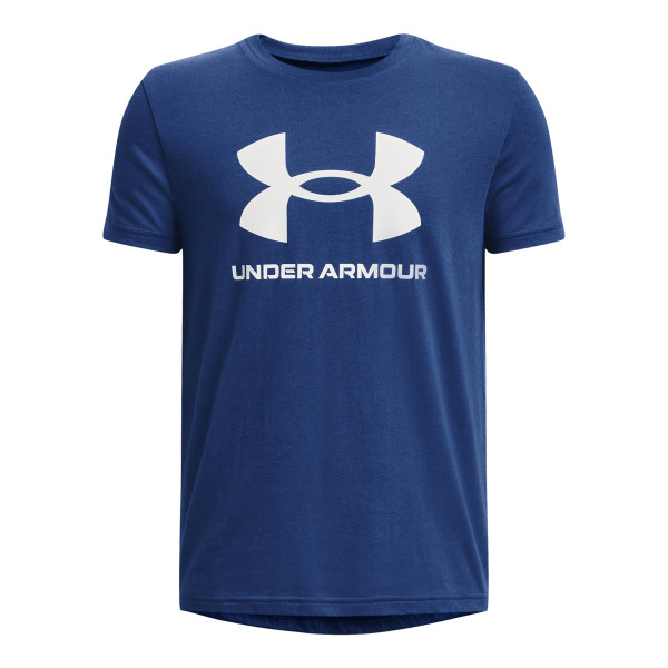 Under Armour Boys' UA Sportstyle Logo Short Sleeve