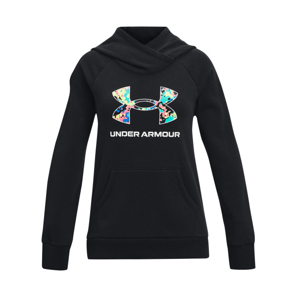 Under Armour Girl's UA Rival Logo Hoodie 