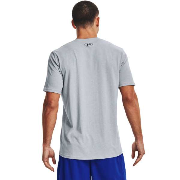 Under Armour Men's UA Basketball Branded Wordmark Short Sleeve 