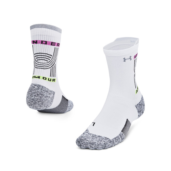 Under Armour Unisex UA ArmourDry™ Run Cushion Mid-Crew Socks 