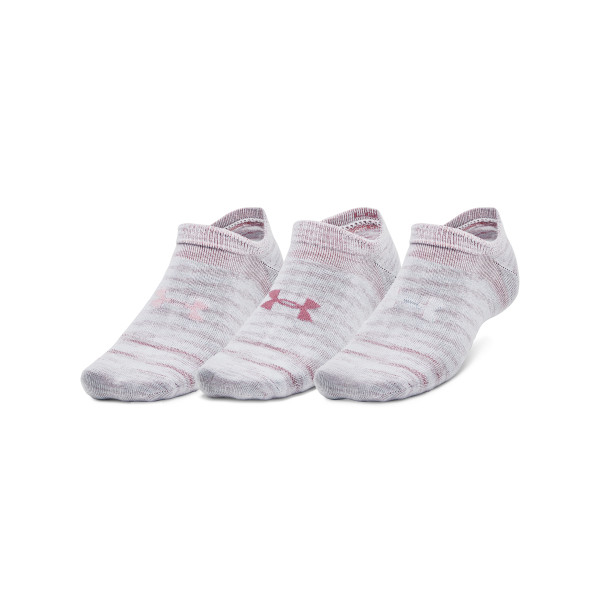 Under Armour Unisex UA Essential 3-Pack No-Show Socks 
