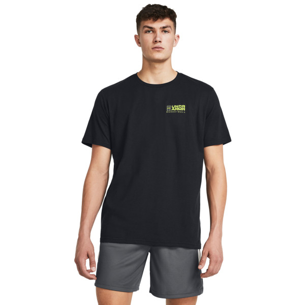 Under Armour Men's UA Basketball Logo Court Short Sleeve 