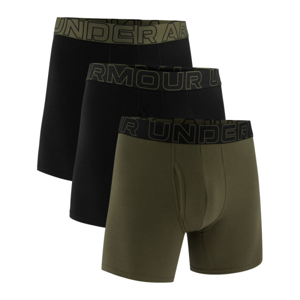 Under Armour UA Performance Cotton - Solid 6 In 3Pk 1 