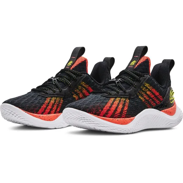 Under Armour Grade School Curry Flow 10 'Iron Sharpens Iron' Basketball Shoes 