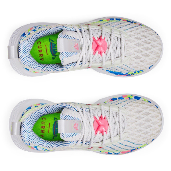 Under Armour Grade School Curry Flow 10 Splash Party Basketball Shoes