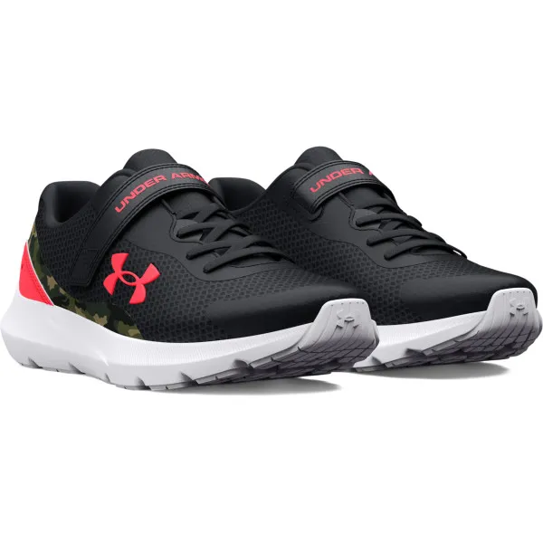 Under Armour Boys' Pre-School UA Surge 3 Printed Running Shoes 