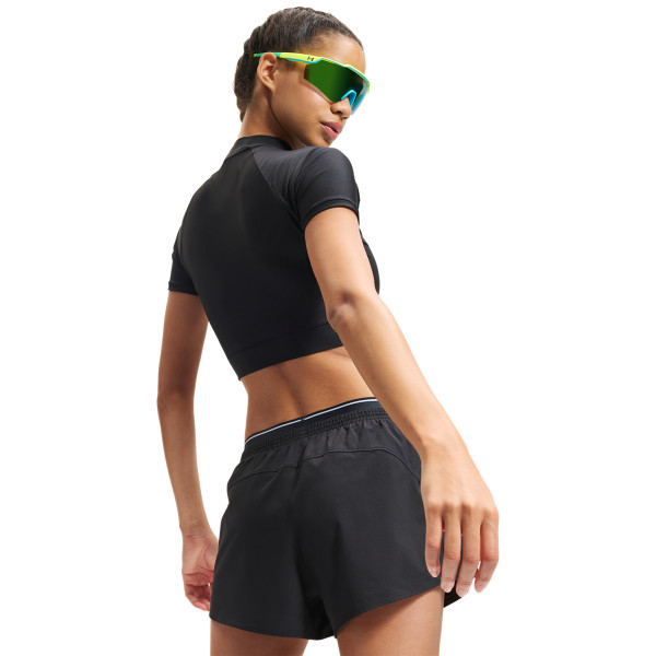 Under Armour HeatGear Crop Mock SS 1 