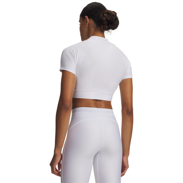 Under Armour HeatGear Crop Mock SS 1 