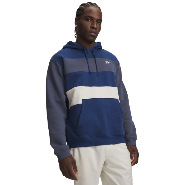 Under Armour Rival Fleece Striped Hoodie 1 