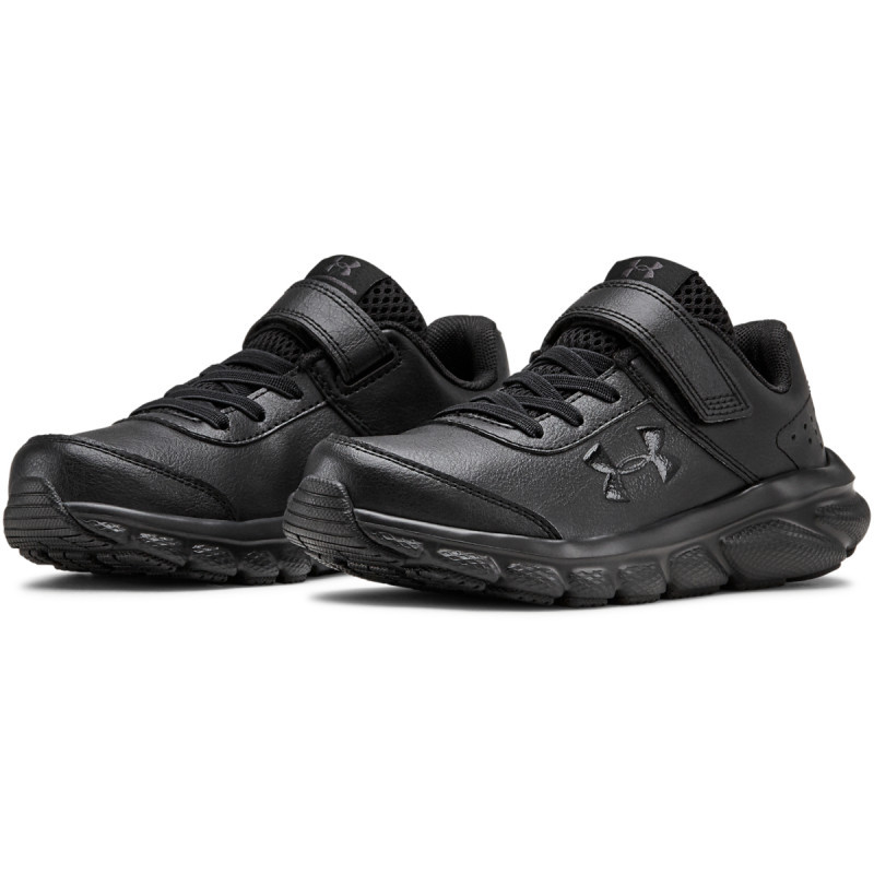 Boys' Pre-School UA Assert 8 Uniform Synthetic AC Running Shoes