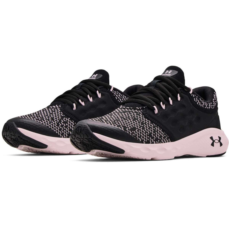 Girls' Grade School UA Charged Vantage Knit Running Shoes