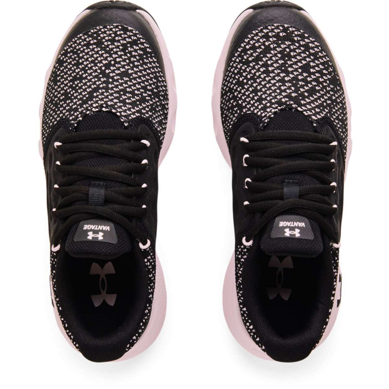 Girls' Grade School UA Charged Vantage Knit Running Shoes