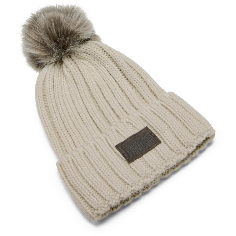 Ua snowcrest pom beanie store