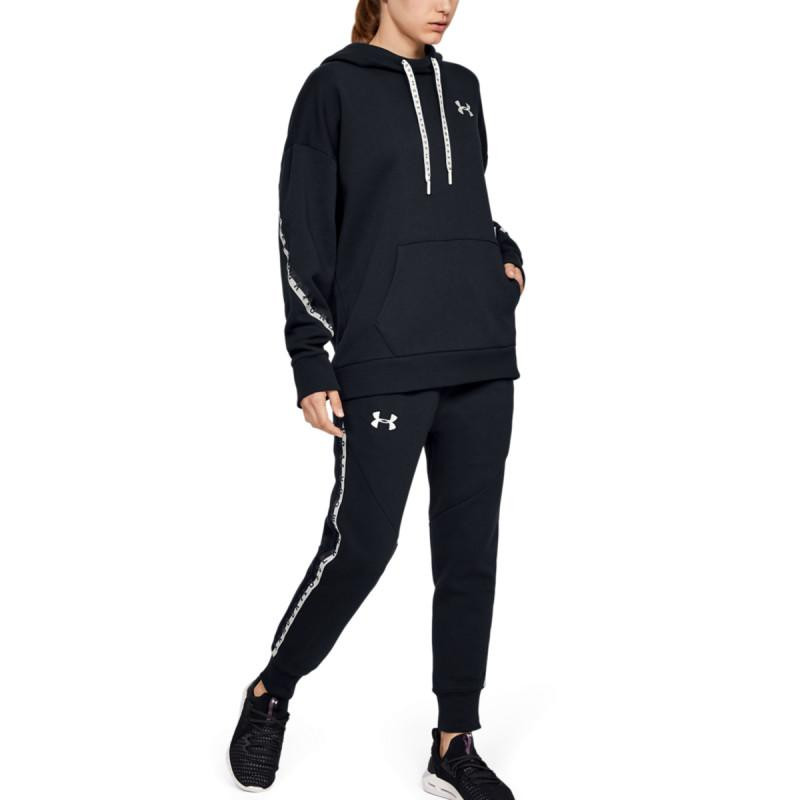 Women s UA Fleece Taped Wordmark Hoodie Kvantum Sport Online Shop