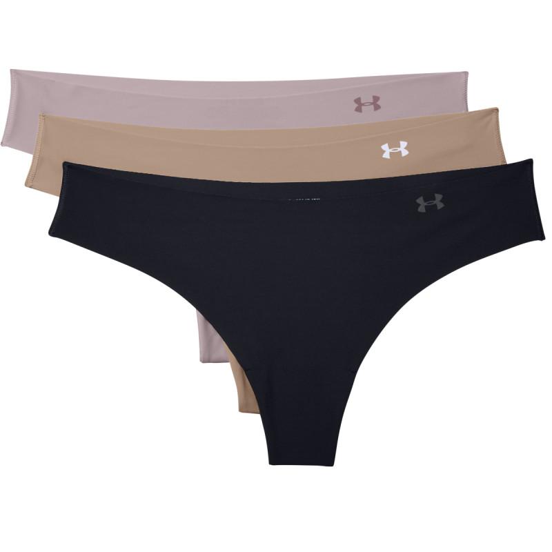 Under Armour Women's UA Pure Stretch Thong 3-Pack 