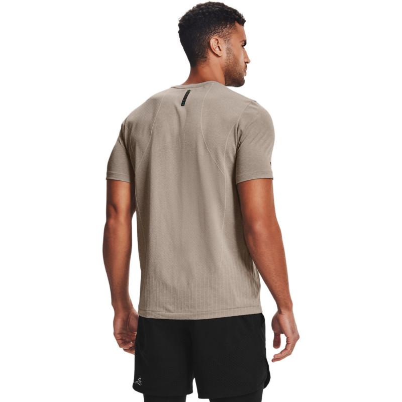 Men's UA RUSH™ Seamless Fitted Short Sleeve 