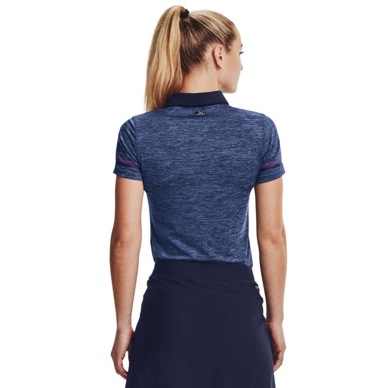 Under Armour Women's UA Zinger Heathered Short Sleeve Polo