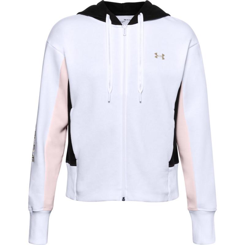 Women's ua rival fleece embroidered hoodie hot sale