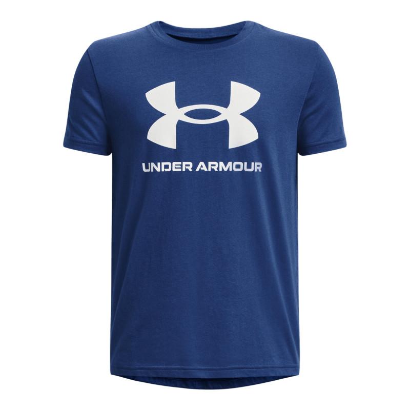 Under Armour Boys' UA Sportstyle Logo Short Sleeve