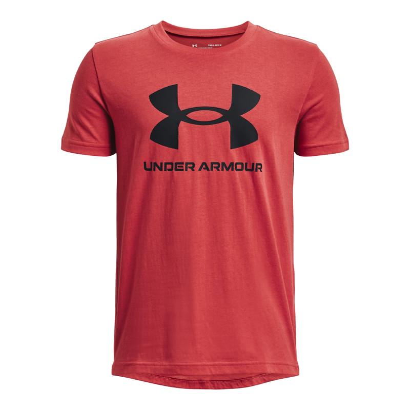 Under Armour Boys' UA Sportstyle Logo Short Sleeve