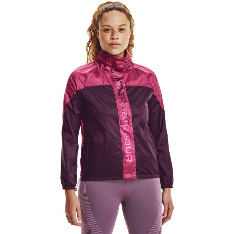 Under Armour Women's Recover Woven Shine FZ Jacket 