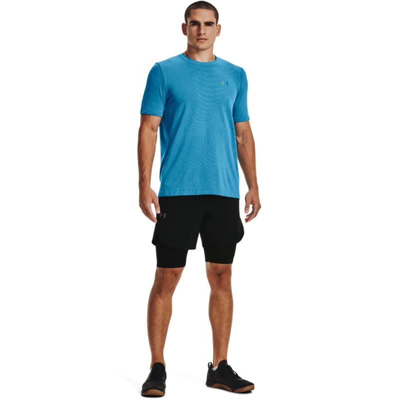 Under Armour Men's UA RUSH™ HeatGear® Seamless Illusion Short Sleeve