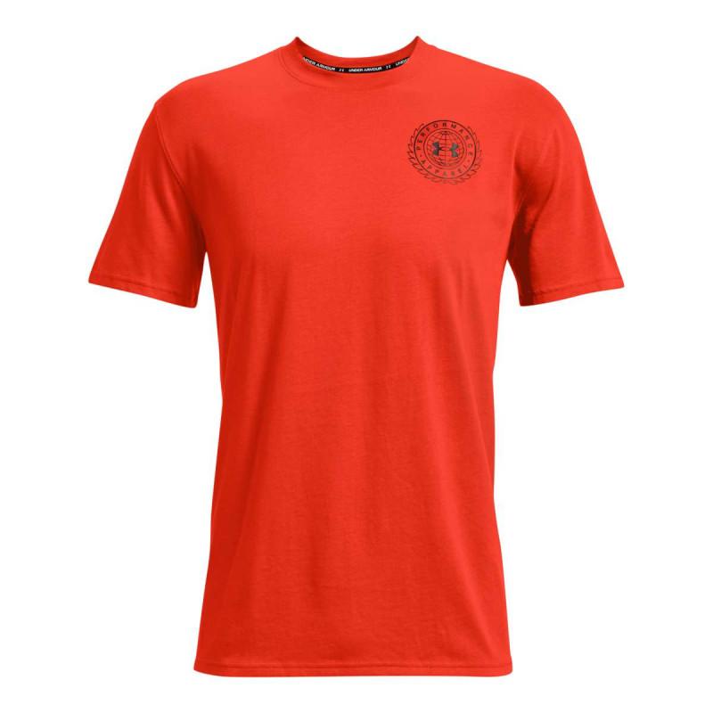Under Armour Men's UA Alma Mater Crest Short Sleeve 