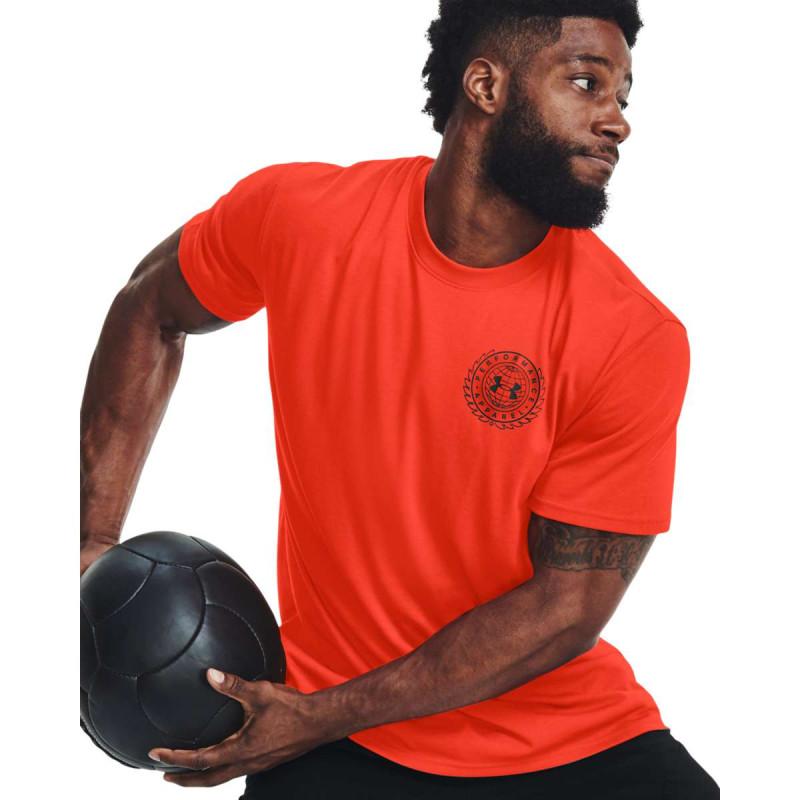 Under Armour Men's UA Alma Mater Crest Short Sleeve 