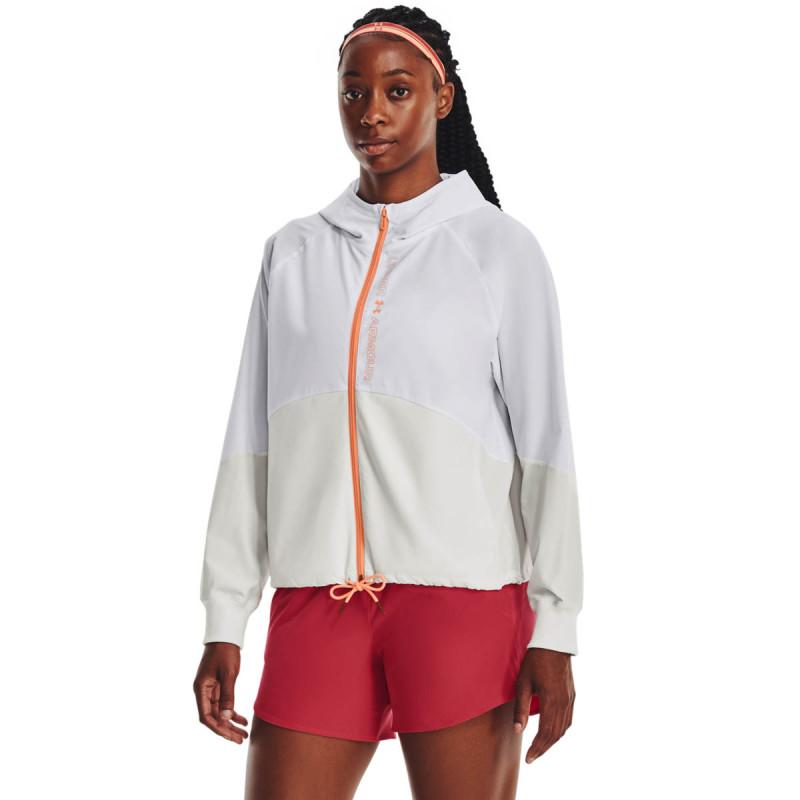 Under Armour Women s UA Woven Full Zip Jacket Kvantum Sport