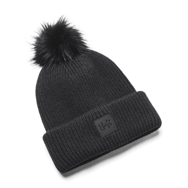 Under Armour Women's ColdGear® Infrared Halftime Ribbed Pom Beanie 