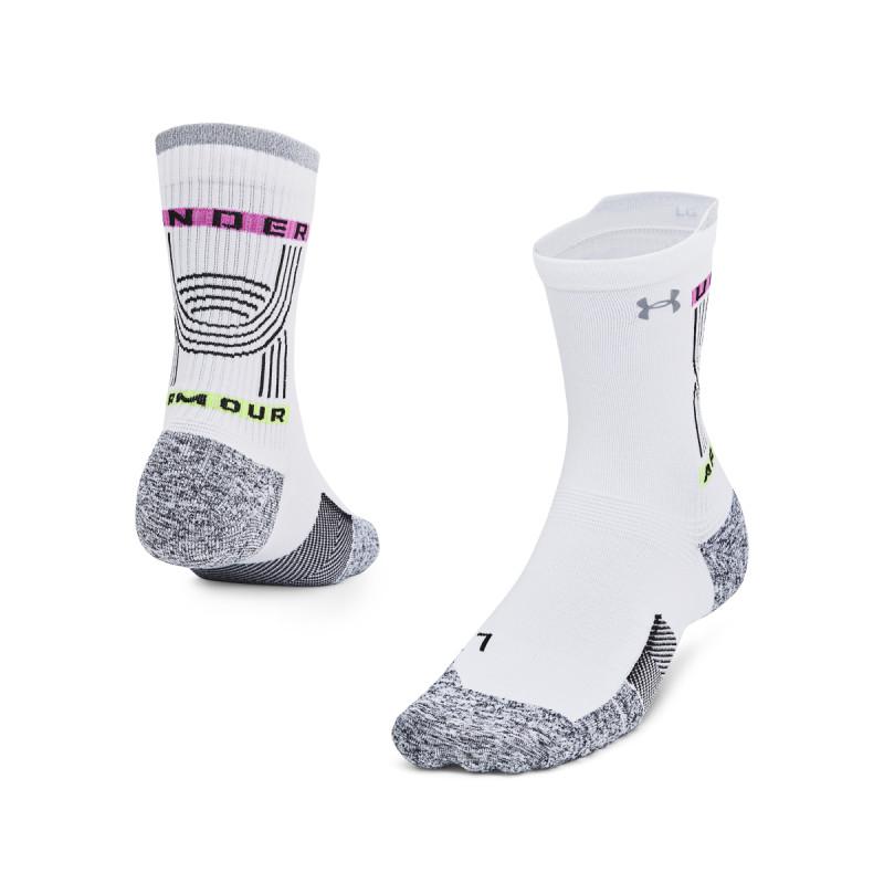 Under Armour Unisex UA ArmourDry™ Run Cushion Mid-Crew Socks 