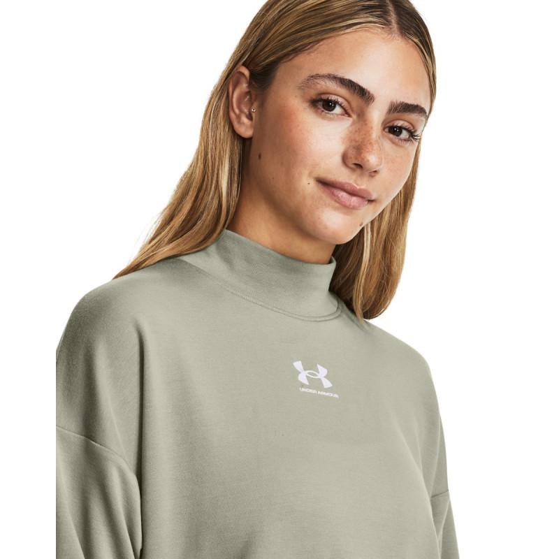 Under Armour Women's UA Rival Terry Mock Crew 