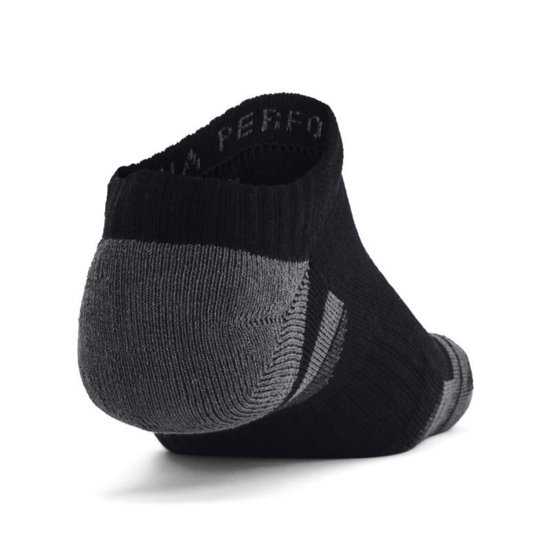 Under Armour Unisex UA Performance Cotton 3-Pack No Show Socks