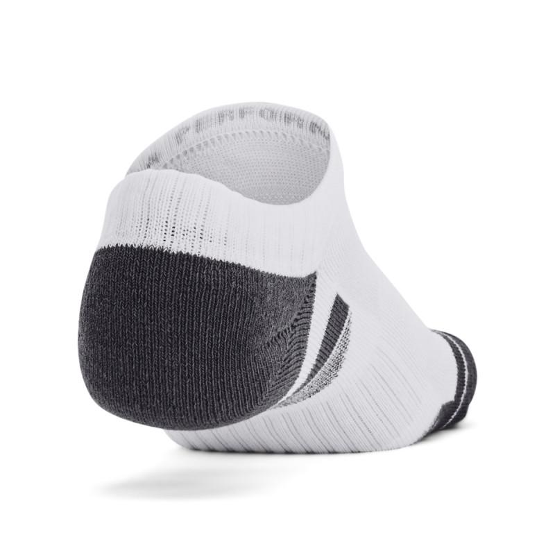 Under Armour Unisex UA Performance Cotton 3-Pack No Show Socks