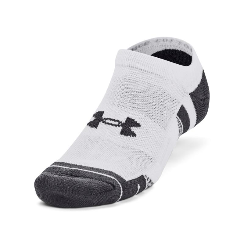 Under Armour Unisex UA Performance Cotton 3-Pack No Show Socks