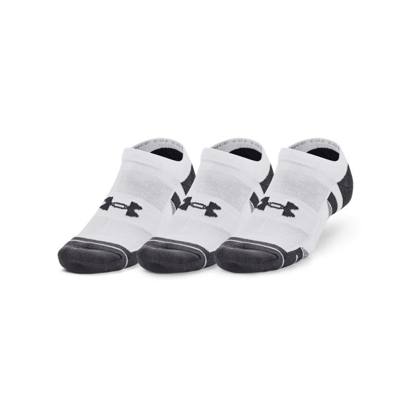 Under Armour Unisex UA Performance Cotton 3-Pack No Show Socks