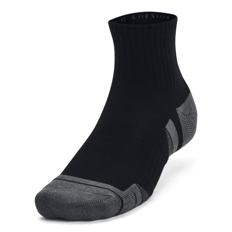 Under Armour Unisex UA Performance Cotton 3-Pack Quarter Socks