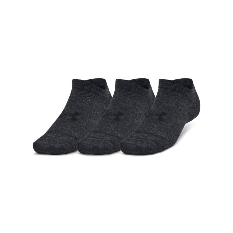 Under Armour Unisex UA Essential 3-Pack No-Show Socks