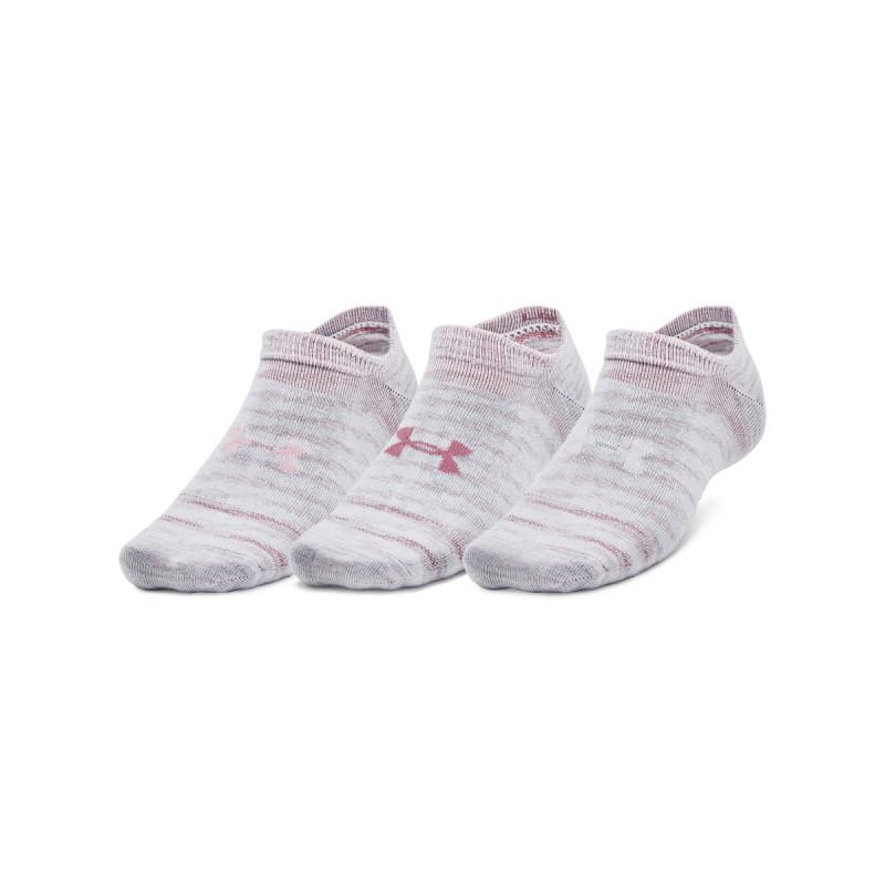 Under Armour Unisex UA Essential 3-Pack No-Show Socks 