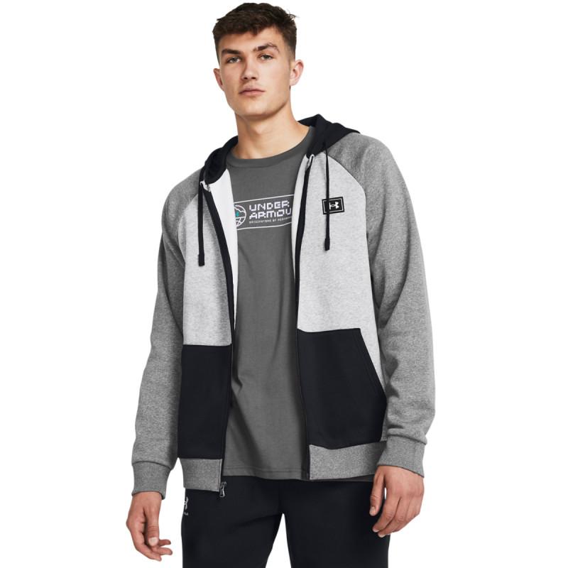 Under Armour Men's UA Rival Fleece Colorblock Full-Zip